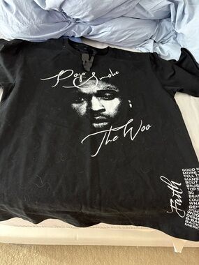 The Woo Graphic Short Sleeve Tee - Black